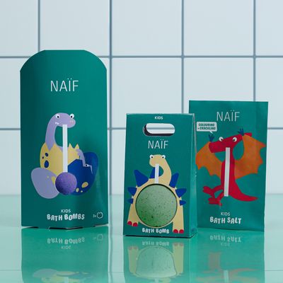 NAÏF Bomby do koupele 3 x 40 g