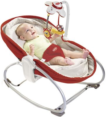 Tiny Love Lehátko 3v1 Rocker Napper červené