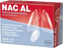 Nac AL 600 mg 20 šumivých tablet