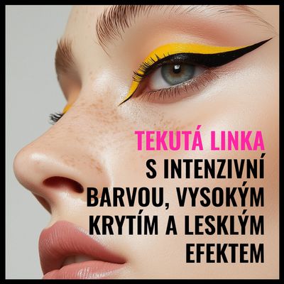 Dermacol Tekutá oční linka černá 2.8 ml