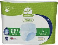 Medi-Inn Inkontinenční kalhotky Super 8 kapek, velikost L, 14 ks