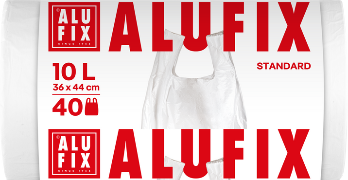 Alufix Pytle na odpadky s uchy 40 x 10 l