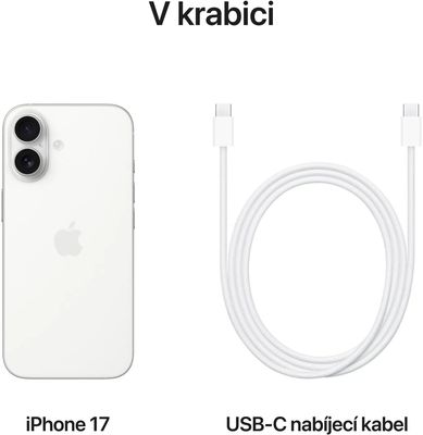 Apple iPhone 17 256GB Bílý