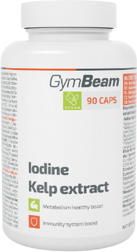 GymBeam Jód extrakt z kelpu 90 ks