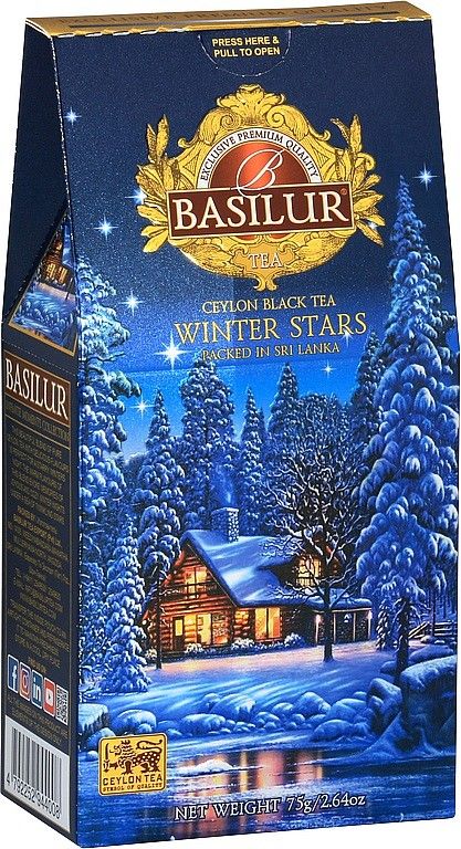 Basilur Infinite Moments Winter Stars papír 75 g