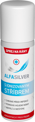 Alfasilver Sprej na rany 50 ml