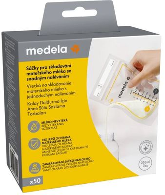 Medela Sáčky na skladování mateřského mléka Easy Pour 50 ks