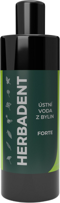 Herbadent Forte Bylinná ústní voda 400 ml