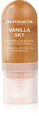 Dermacol Vanilla Sky – třpytivý tělový olej 60 ml