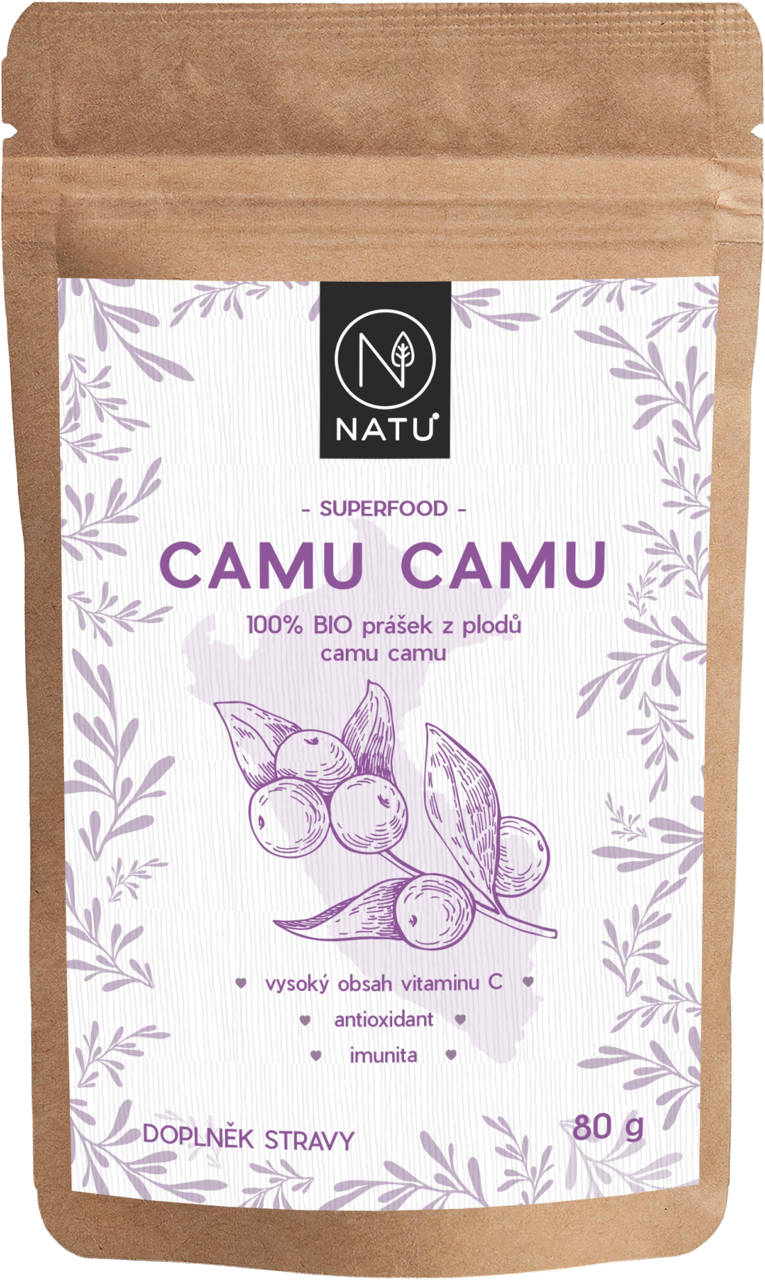 Natu Camu Camu BIO prášek 80 g