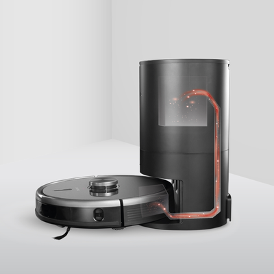 Concept VR3520n Robotický vysavač s mopem 3v1 REAL FORCE Laser Complete Clean Care UVC