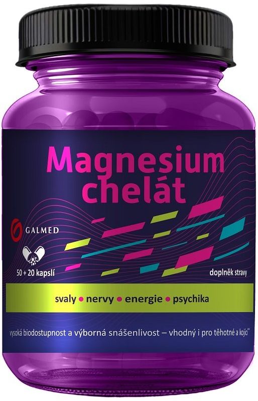 Galmed Magnesium chelát 70 tablet