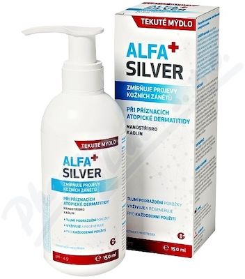 Alfasilver Tekuté mýdlo 150 ml