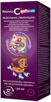 Novo C Novo C Kids Multi lipozomální multivitamin 120 ml od 1 roku 120 ml