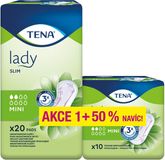 Tena Lady Slim Mini Inkontinenční vložky 30 ks