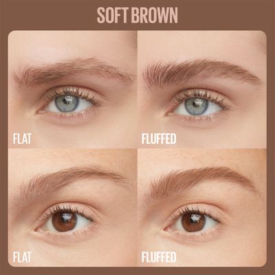 Maybelline New York Superfluff gel na obočí 255 Soft Brown, 5 ml