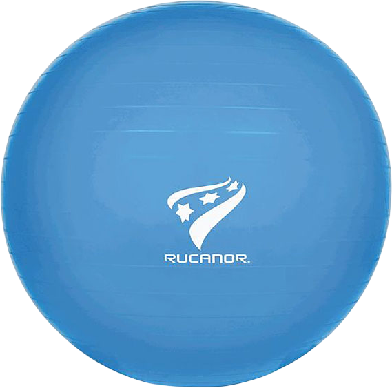Rucanor Gym ball gymnastický míč, Velikost: 55 modrá 55 cm