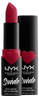 NYX Professional Makeup Suede Matte Lipstick matná rtěnka - Spicy 3.5 g