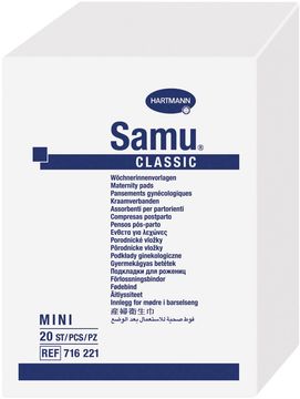 Hartmann Samu mini Porodnické vložky 20 ks