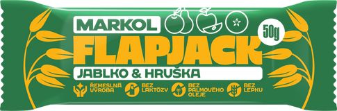 Markol Flapjack jablko a hruška 50 g
