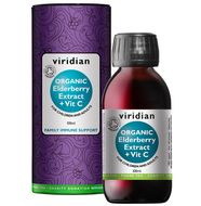 Viridian Elderberry Extract + Vitamin C  Organic 100 ml