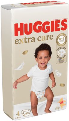 Huggies® Extra Care 4, 60 ks