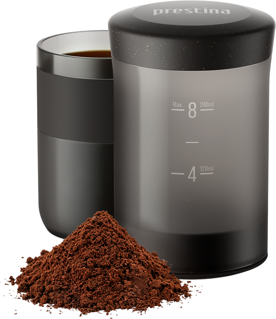Wacaco Cestovní kávovar Prestina Coal Black