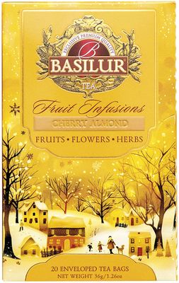 Basilur Christmas Fruit Cherry Almond 20 x 1.8 g