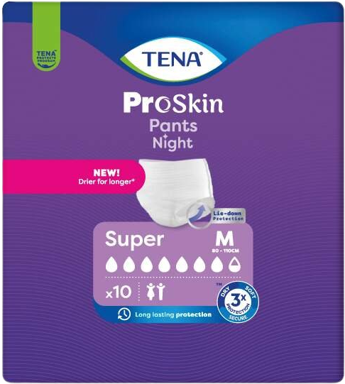 Tena Pants Night Super M inkontinenční kalhotky 10 ks