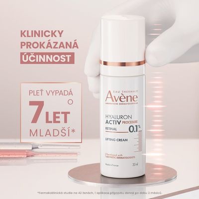 Avène Hyaluron Activ Procedure Lifting krém 30 ml