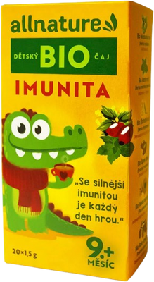 Allnature BIO Dětský čaj Imunita 20 x 1.5 g