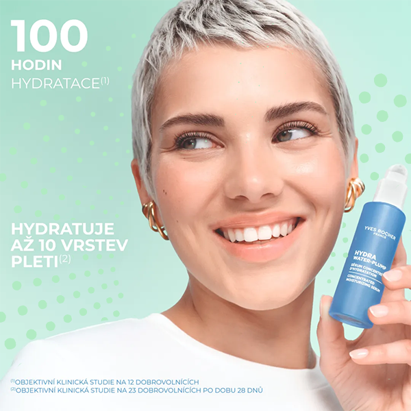 Yves Rocher Hydra Water-Plump, Osvěžující péče na okolí očí 15 ml