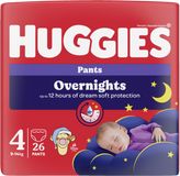 Huggies® Overnights Pants 4, 26 ks