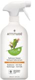Attitude Čistič na koupelny s vůní citronové kůry s rozprašovačem 800 ml