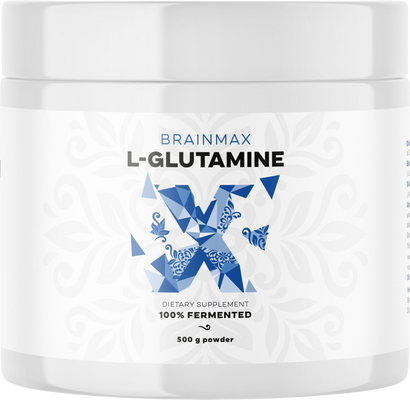 BrainMax L-Glutamine 500 g 500 g