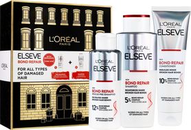 L'Oréal Paris Elseve Bond Repair Vánoční balíček 2023 - péče + šampon + balzám