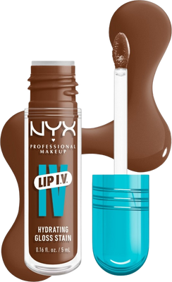 NYX Professional Makeup Lip IV Hydrating Gloss Stain, 03 Splash N Spice 5 ml