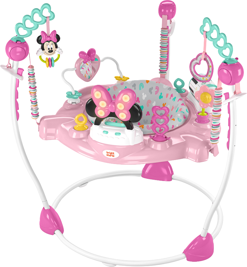 Disney baby Skákadlo/aktivní centrum 2v1 Minnie Mouse Forever Besties