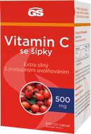GS Vitamin C 500mg se šípky 120 tablet
