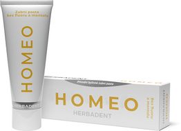 Herbadent Homeo bylinná zubní pasta bez fluoridu a mentolu 75 g