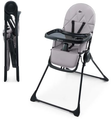 Kinderkraft Židlička jídelní Binci Grey