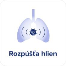 UĽAHČUJE VYKAŠLIAVANIE