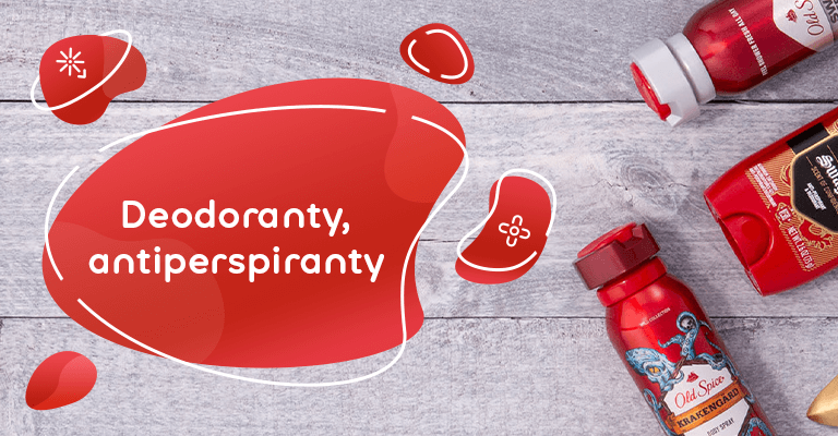 Banner – deodoranty, antiperspiranty