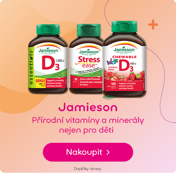 Jamieson	 Přírodní vitamíny a minerály nejen pro děti	