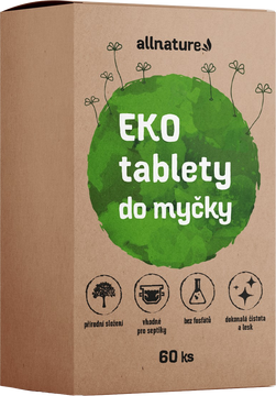Allnature EKO tablety do myčky 60 tablet