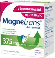 Magnetrans 375mg 40+10 tyčinek granulátu 50 sáčků