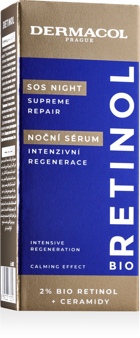 Dermacol Bio Retinol regenerační noční sérum 12 ml