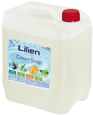 Lilien krémové tekuté mýdlo Oliva Milk 5000 ml
