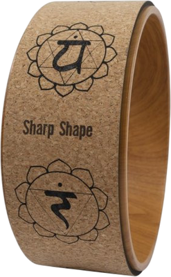 Sharp Shape Cork yoga wheel Mantra