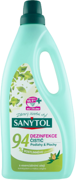 Sanytol Dezinfekce univerzální čistič 94% rostlinného původu na podlahu 1000 ml